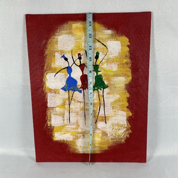 Original Acrylic on Canvas Board “Soul Sisters” Camlica 3 of 3, BFF, girlfriends - Picture 7 of 7